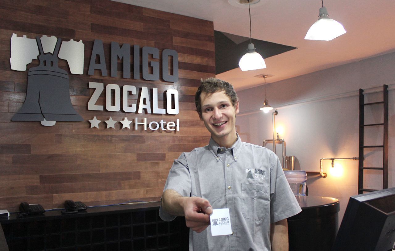 Hotel Amigo Zocalo Mexico City Exteriör bild